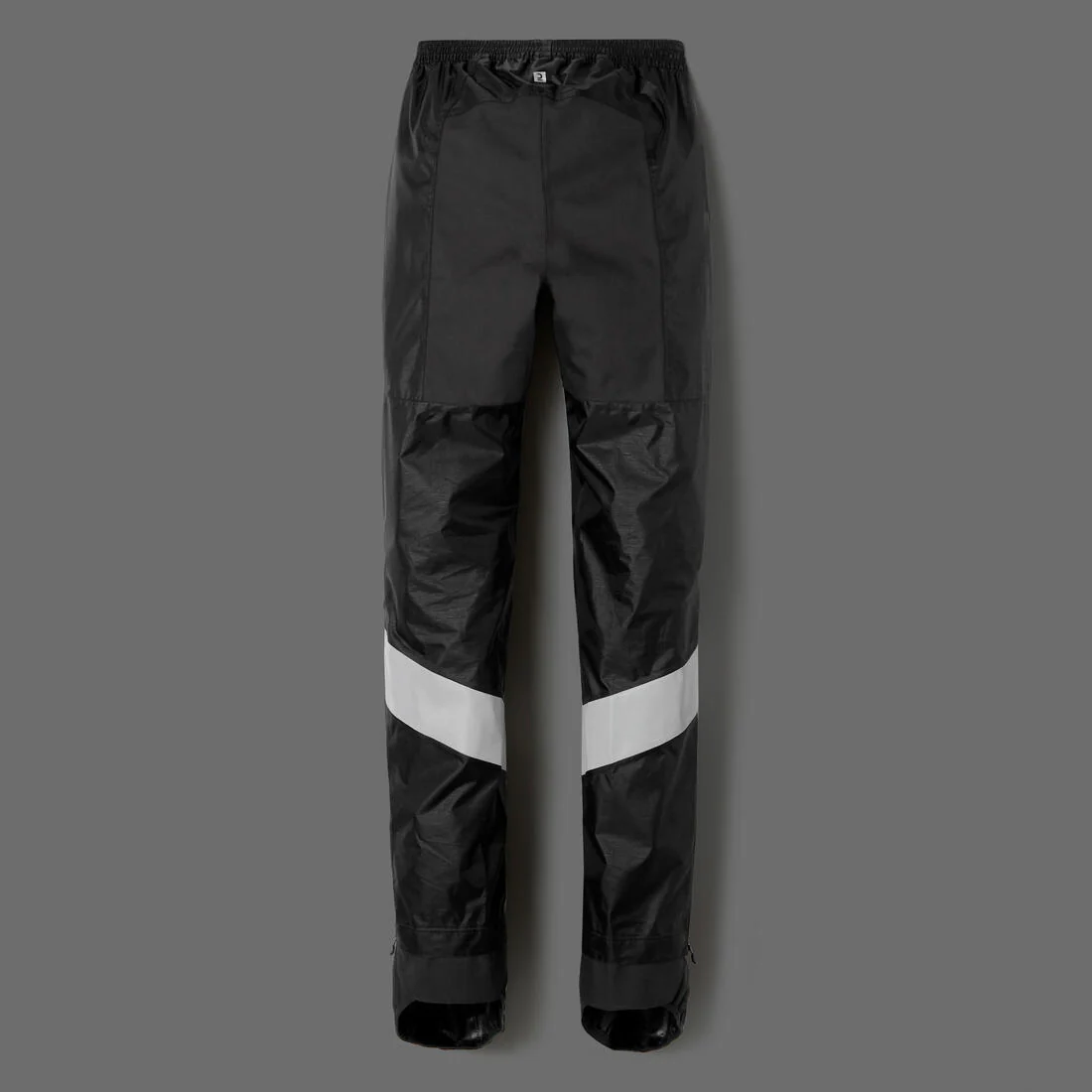 Cubrepantalón de ciclismo urbano impermeable negro para hombre 540 - Image 8