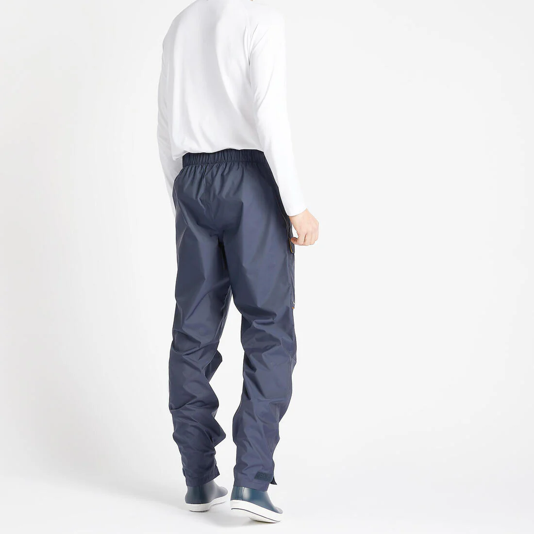 Cubrepantalón de vela impermeable azul marino para hombre Sailing 100 - Image 6