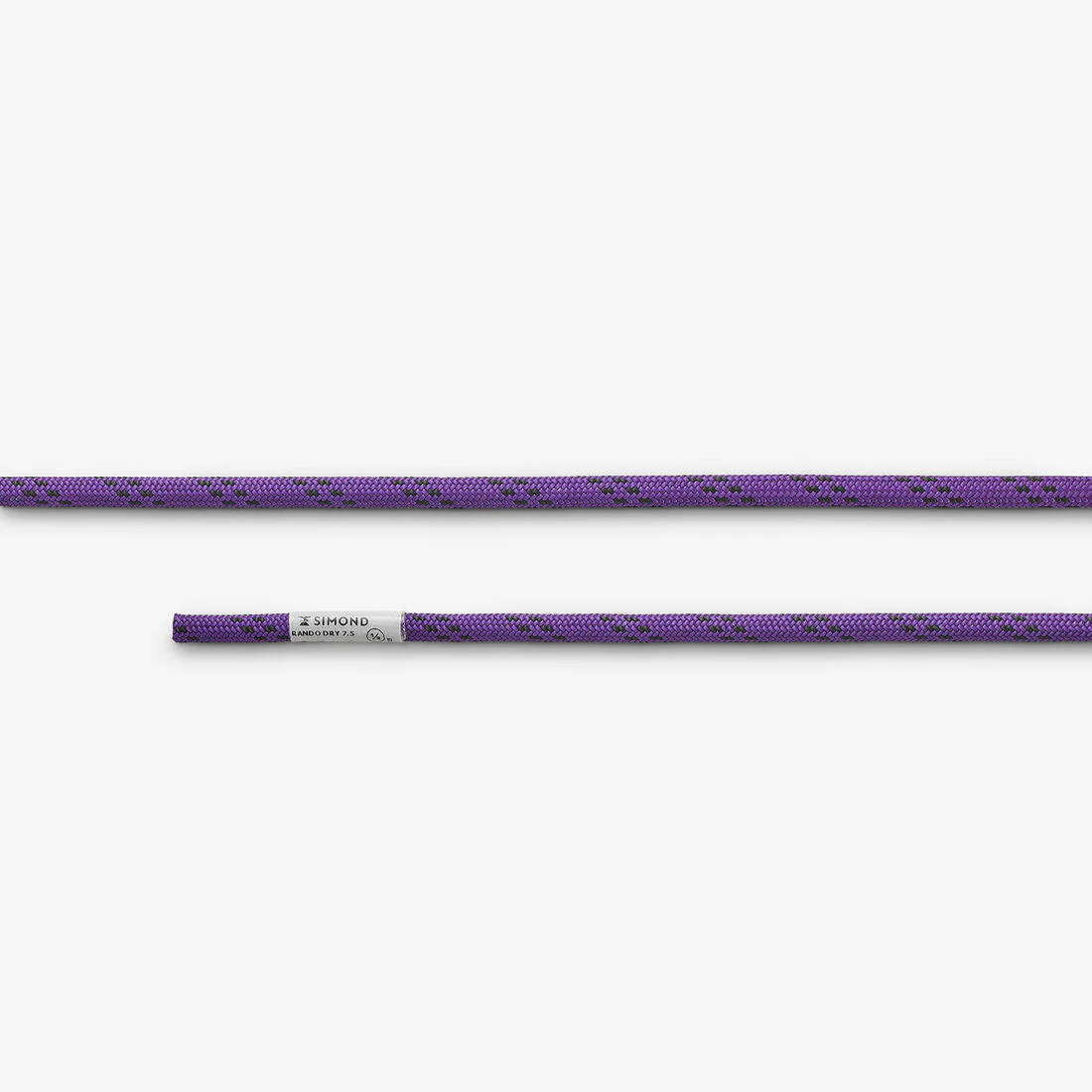 Cuerda doble de escalada y alpinismo de 7.5 mm x 40 m violeta Rando Dry - Image 4
