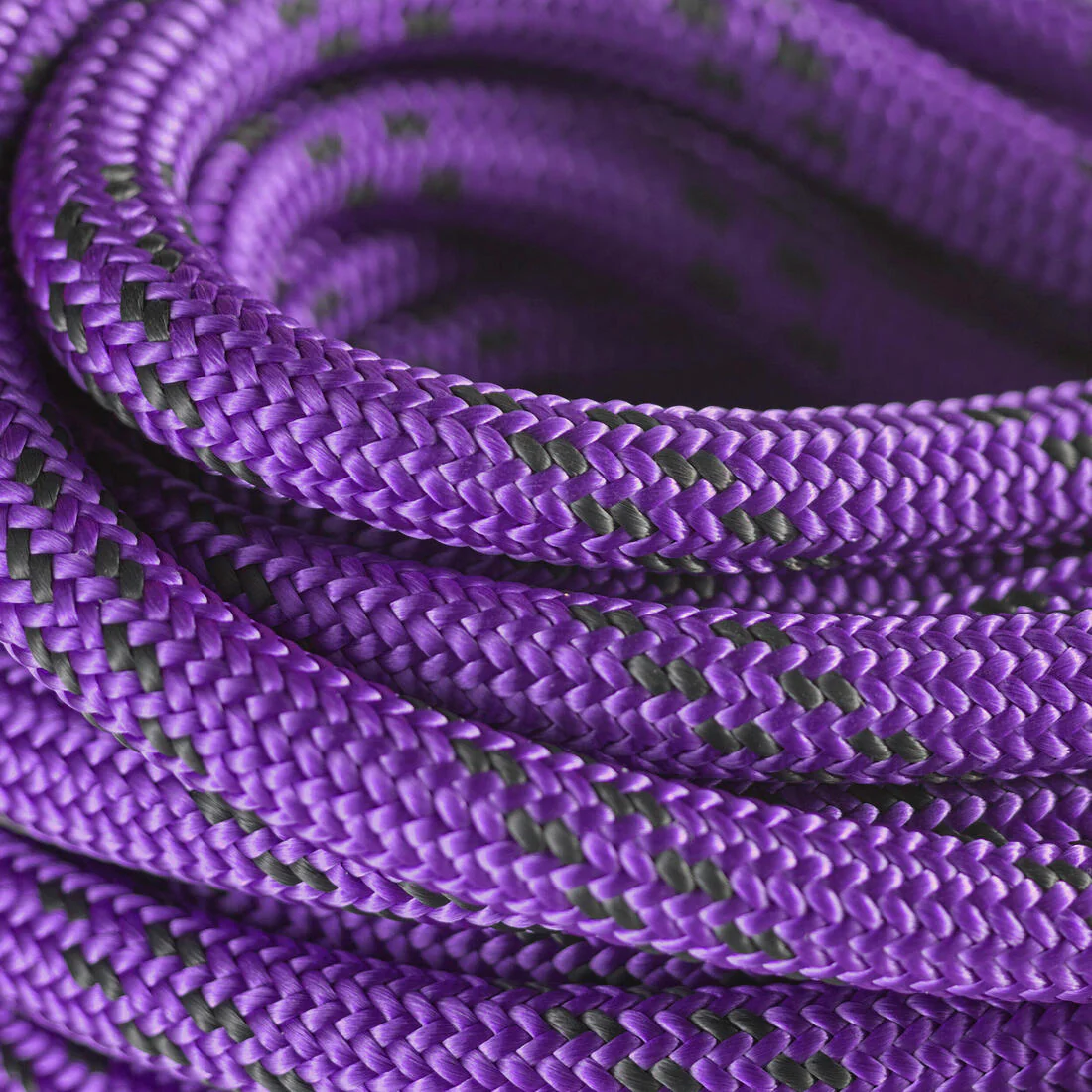 Cuerda doble de escalada y alpinismo de 7.5 mm x 40 m violeta Rando Dry - Image 5