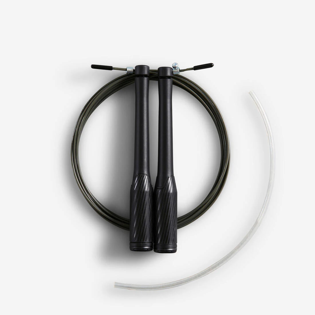 Cuerda para saltar de cross training de velocidad negra Speed Rope - Image 5