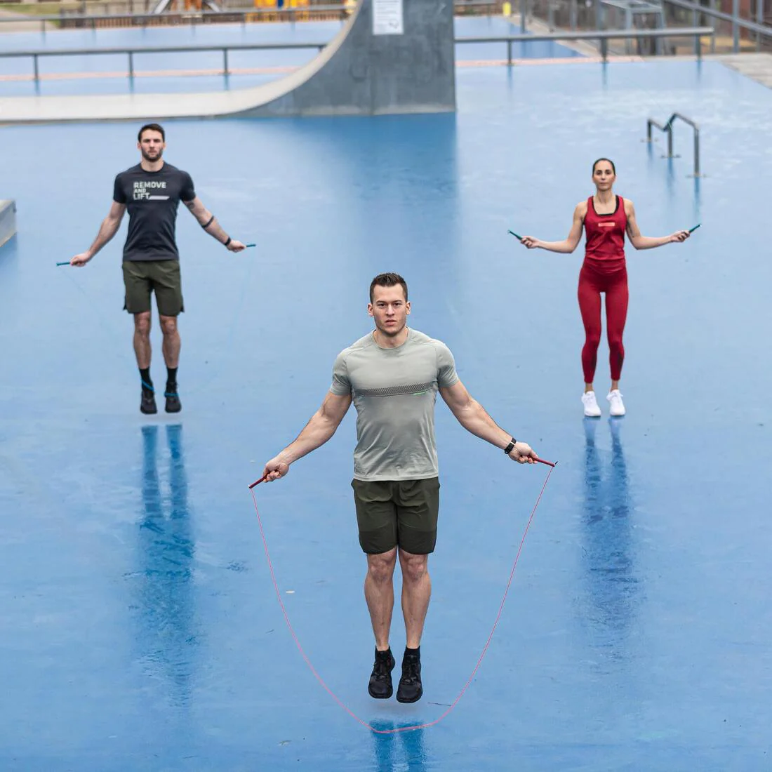 Cuerda para saltar de cross training de velocidad negra Speed Rope - Image 9