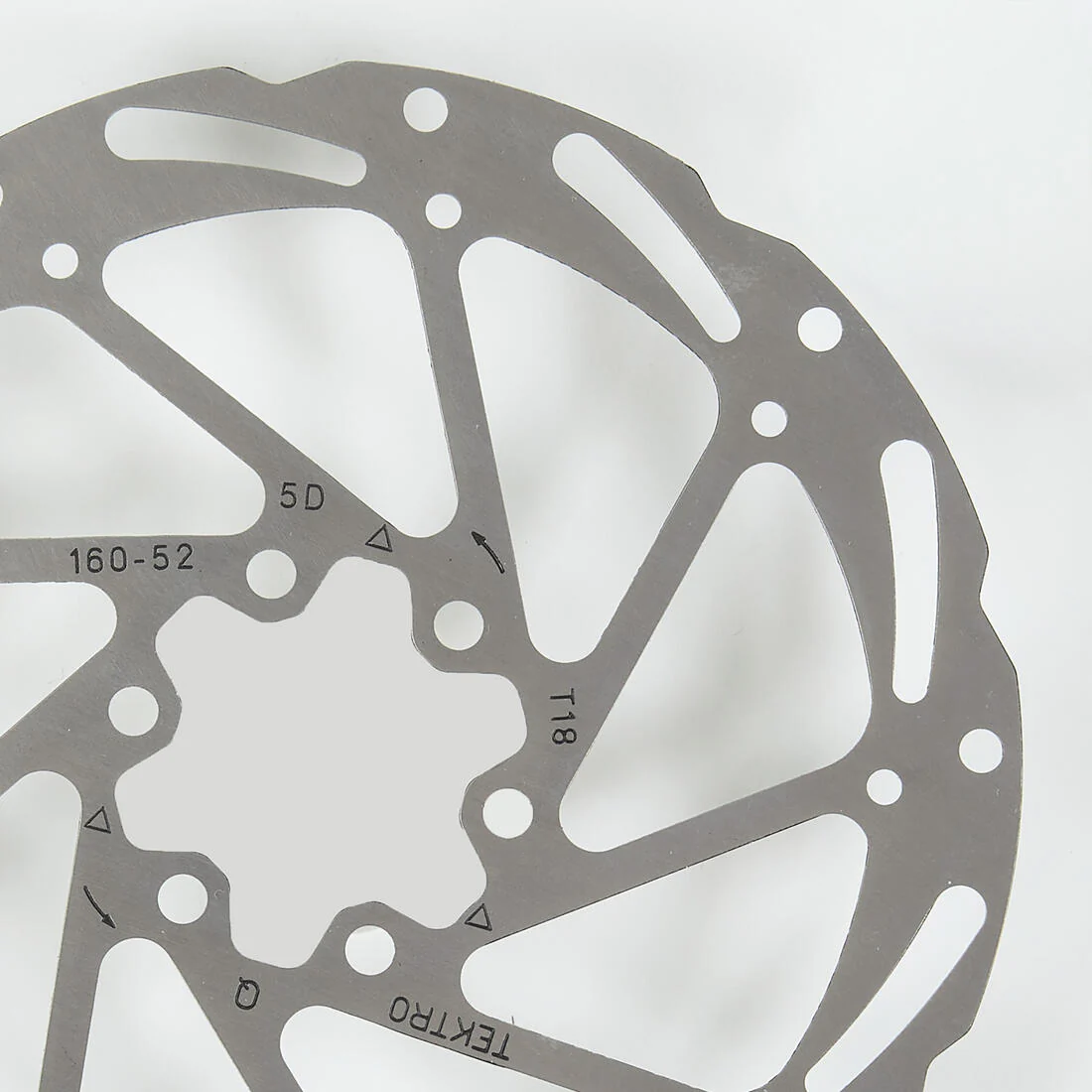 Disco de freno para bici de 160 mm con 6 orificios TR-52 - Image 3