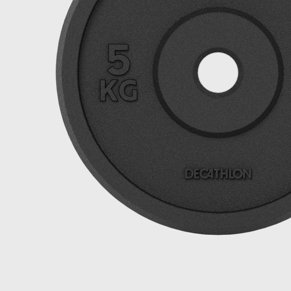 Disco Musculación 28 mm Hierro Parcialmente Reciclado 5 kg - Image 5