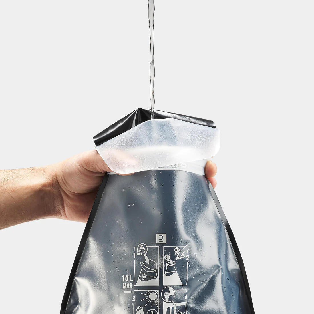 Ducha solar para camping 10 L - Image 3