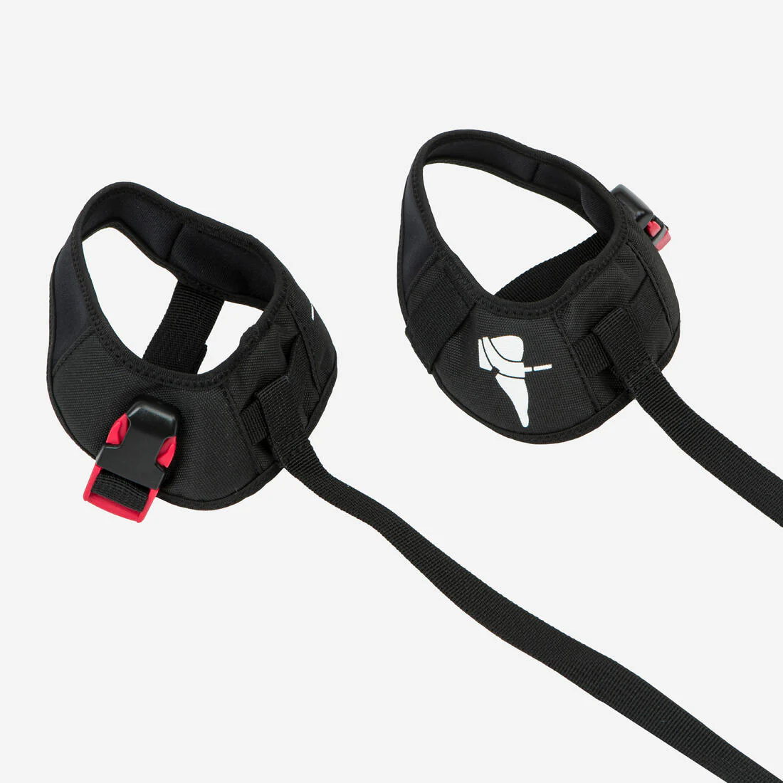 Elástico de natación estática negro con rojo - Image 3