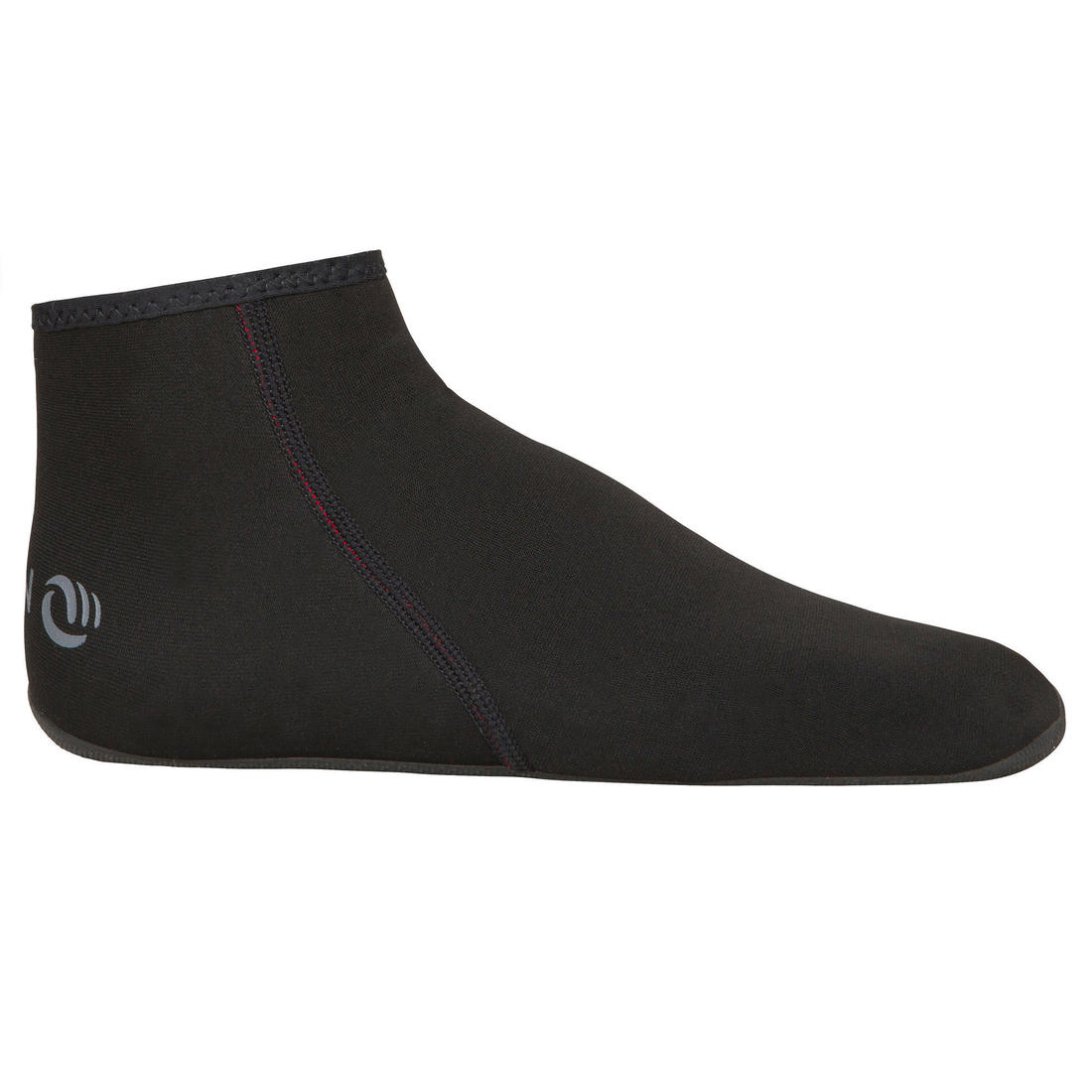 Escarpines/calcetines de surf/bodyboard de neopreno negros de 2 mm 100 - Image 2