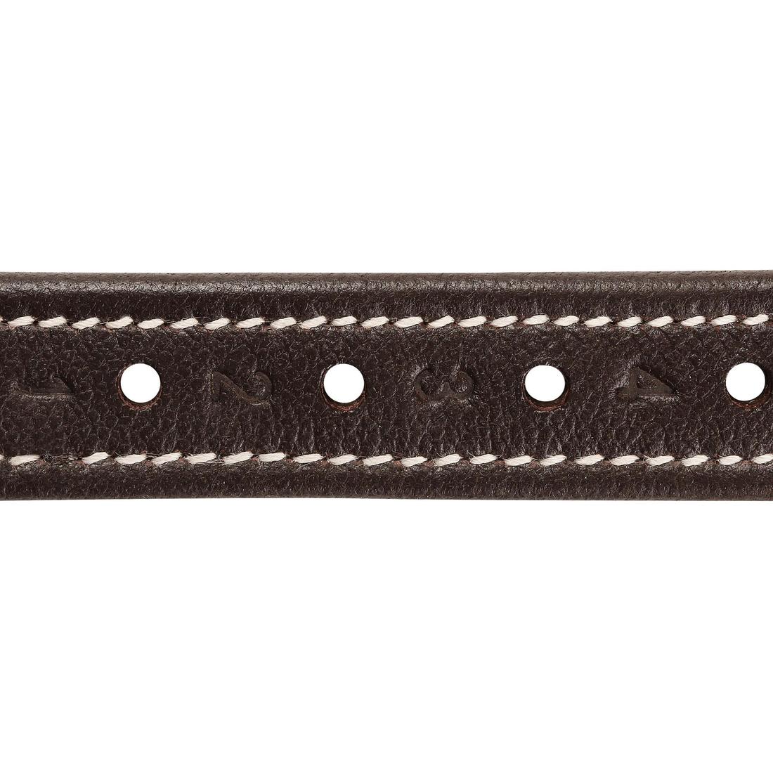 Estriberas de equitación de piel negras para niños y adultos Romeo - Image 5