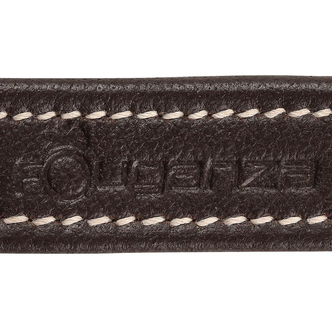 Estriberas de equitación de piel negras para niños y adultos Romeo - Image 7
