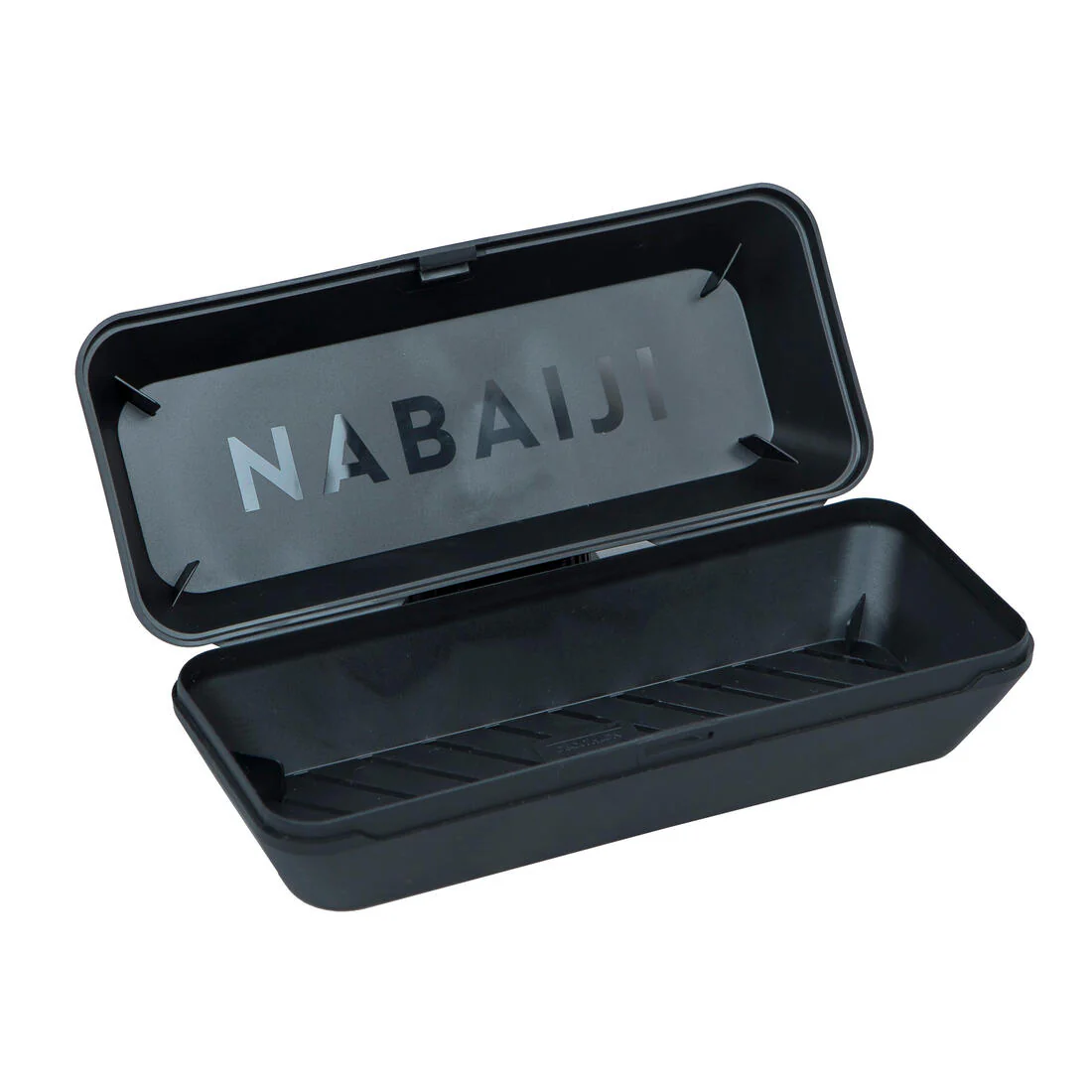 Estuche Goggles de Natación Negro Ranurado Reciclado Reciclable - Image 2