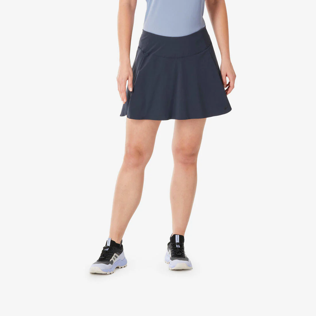 Falda-short de senderismo para mujer MH500