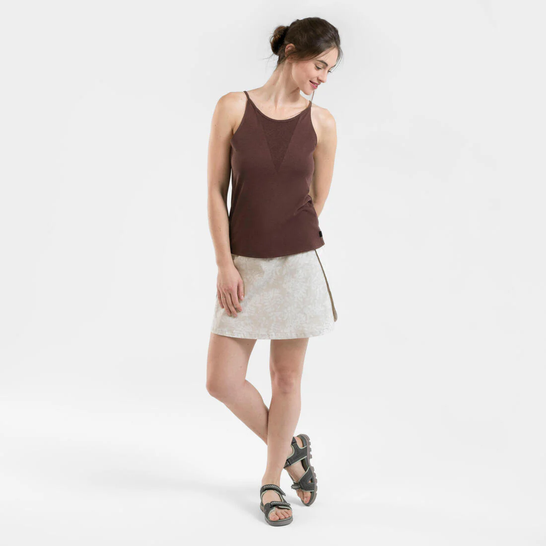 Falda-short de senderismo para mujer NH500 - Image 9
