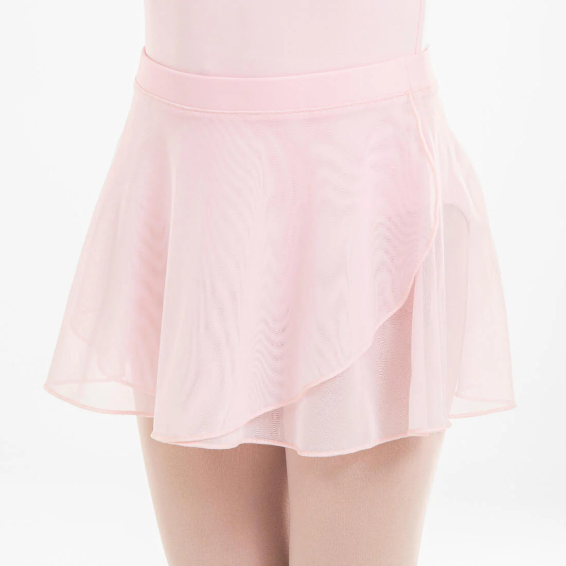 Faldita de Danza Clásica para Niña - Rosa - Velo Gasa - Image 3