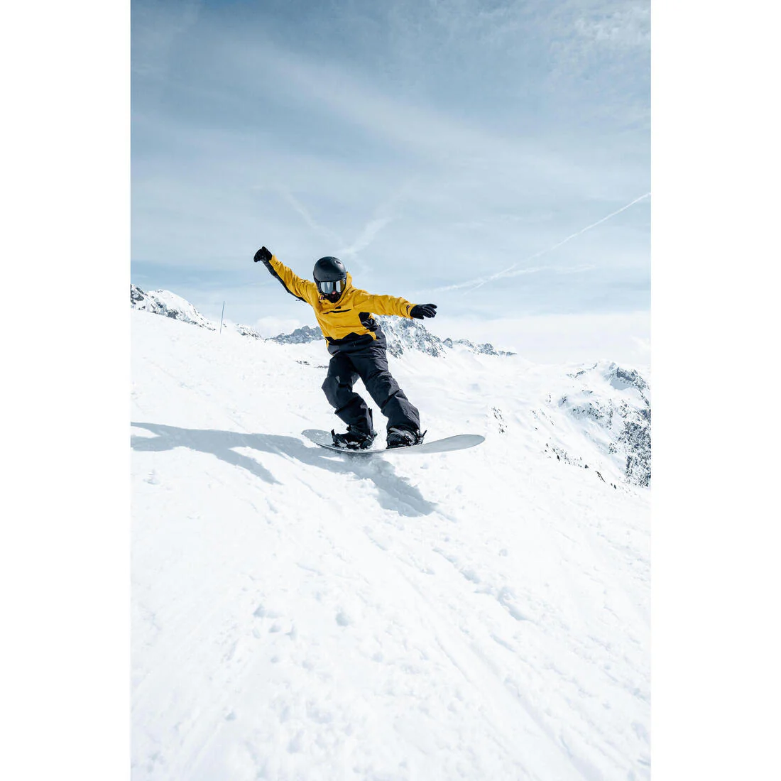 Fijaciones snowboard hombre en pista/fuera de pista - SNB 100 negras - Image 13