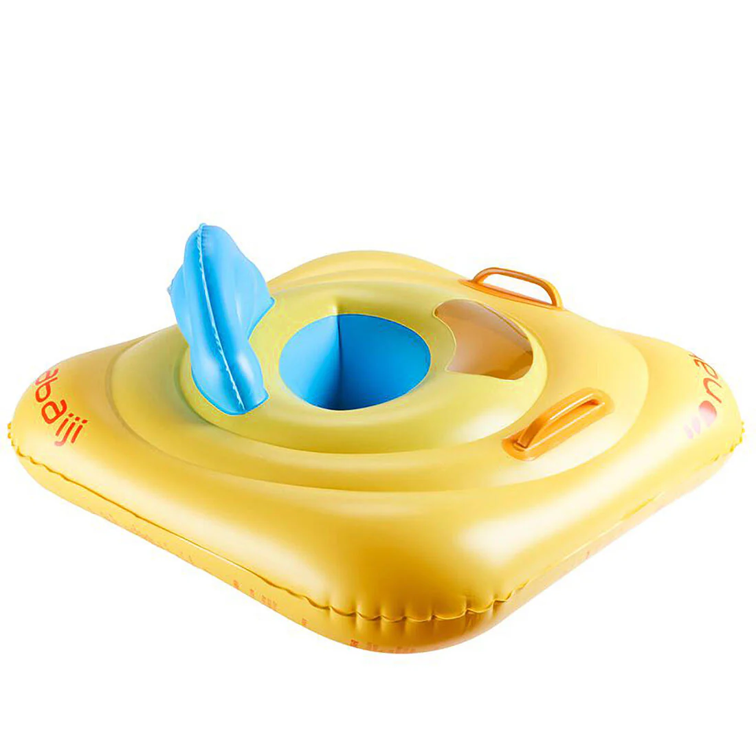 Flotador de natación con asiento con asas para bebés de 7 a 11 kg amarillo - Image 12