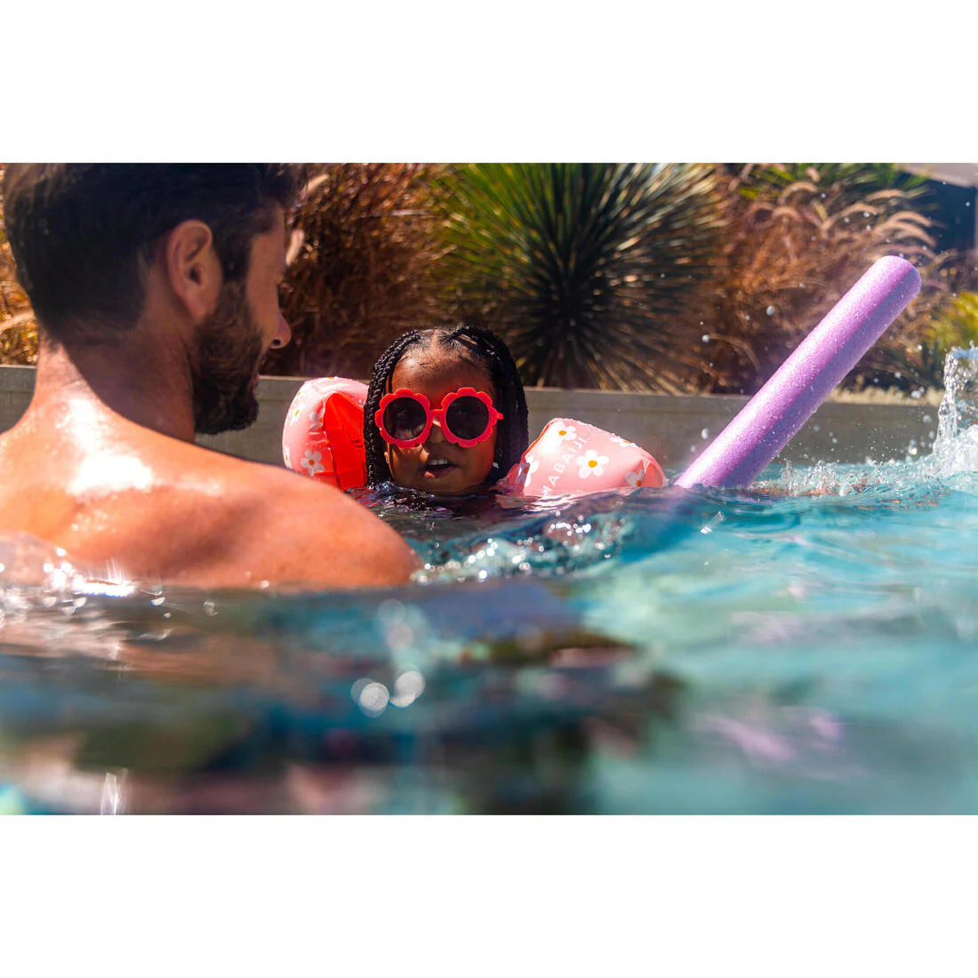 Flotador-popote de espuma para uso en alberca - Azul 118 cm - Image 7