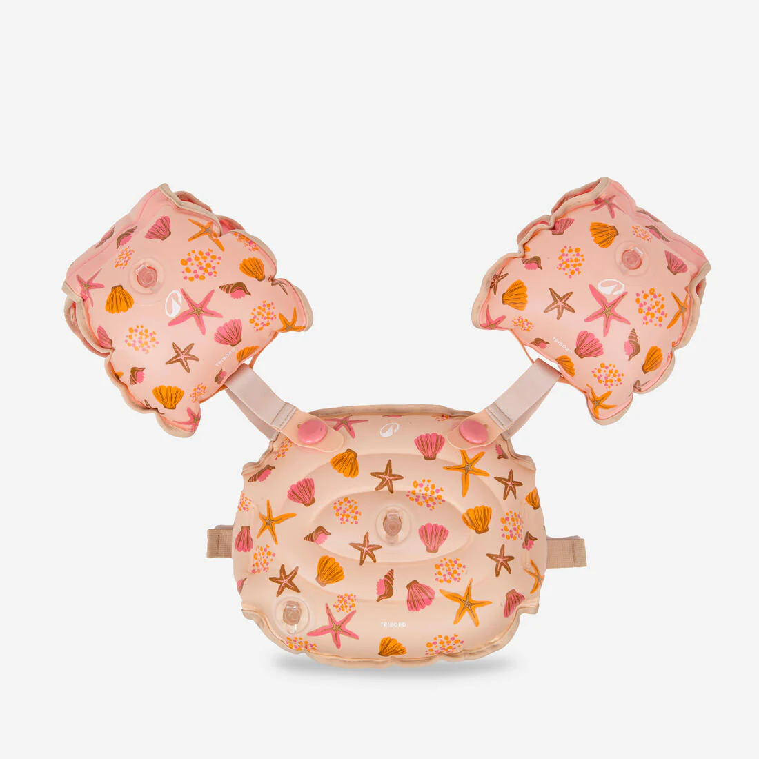 Flotadores de natación evolutivos con estampado floral para niños Tiswim