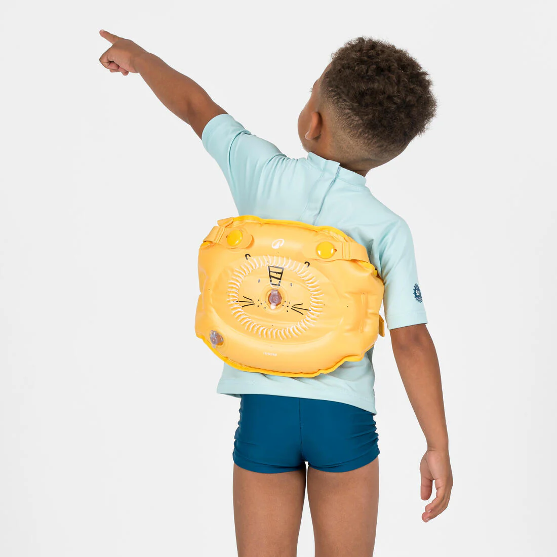 Flotadores de natación evolutivos con estampado floral para niños Tiswim - Image 16