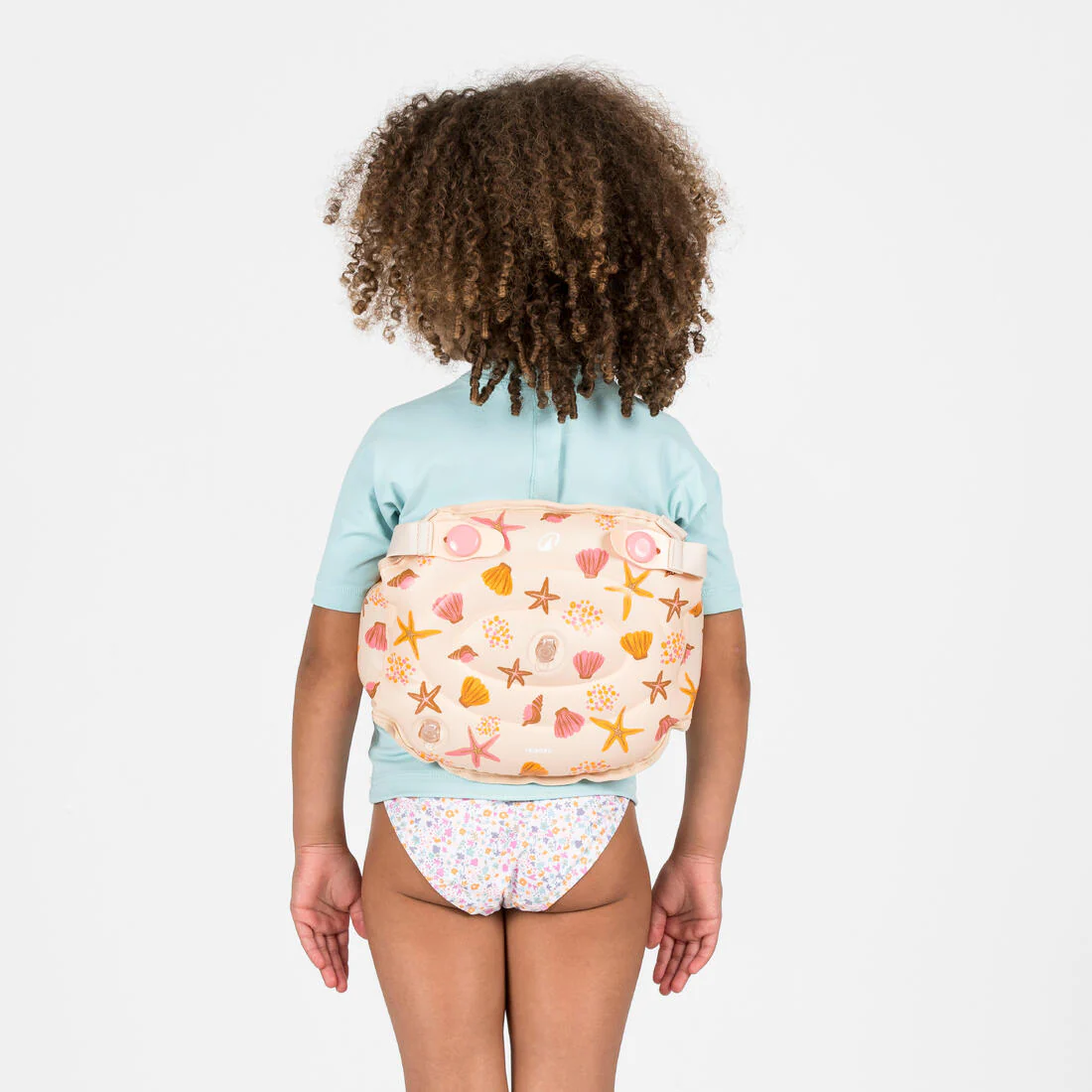 Flotadores de natación evolutivos con estampado floral para niños Tiswim - Image 19