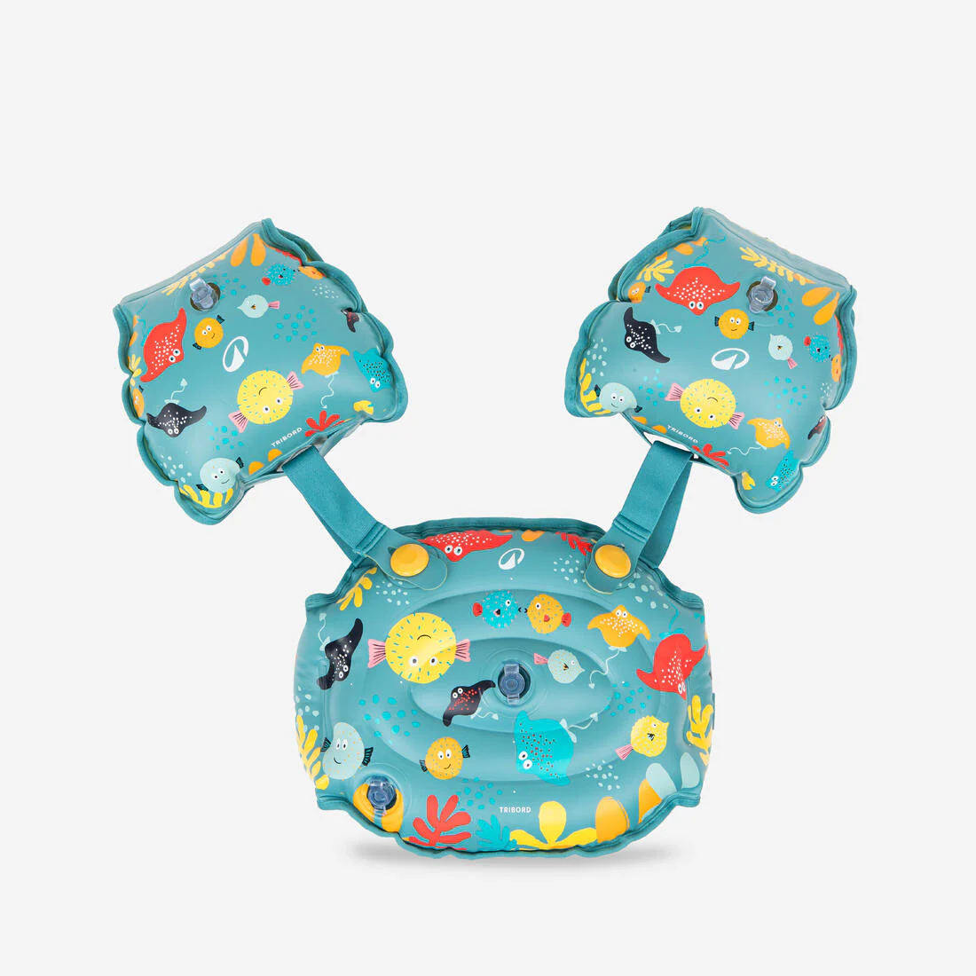 Flotadores de natación evolutivos con estampado floral para niños Tiswim - Image 2