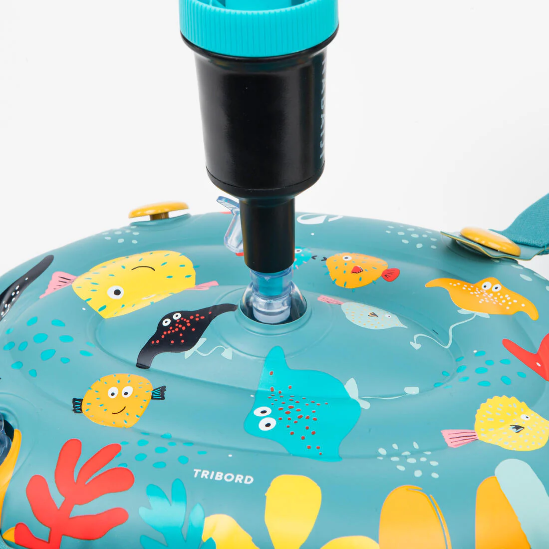 Flotadores de natación evolutivos con estampado floral para niños Tiswim - Image 30