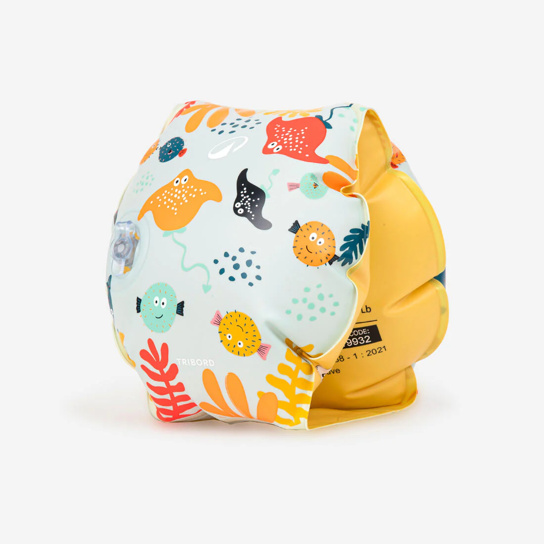 Flotadores de natación rosas con estampado floral para niños de 11 a 30 kg - Image 12