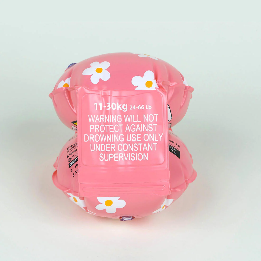 Flotadores de natación rosas con estampado floral para niños de 11 a 30 kg - Image 14