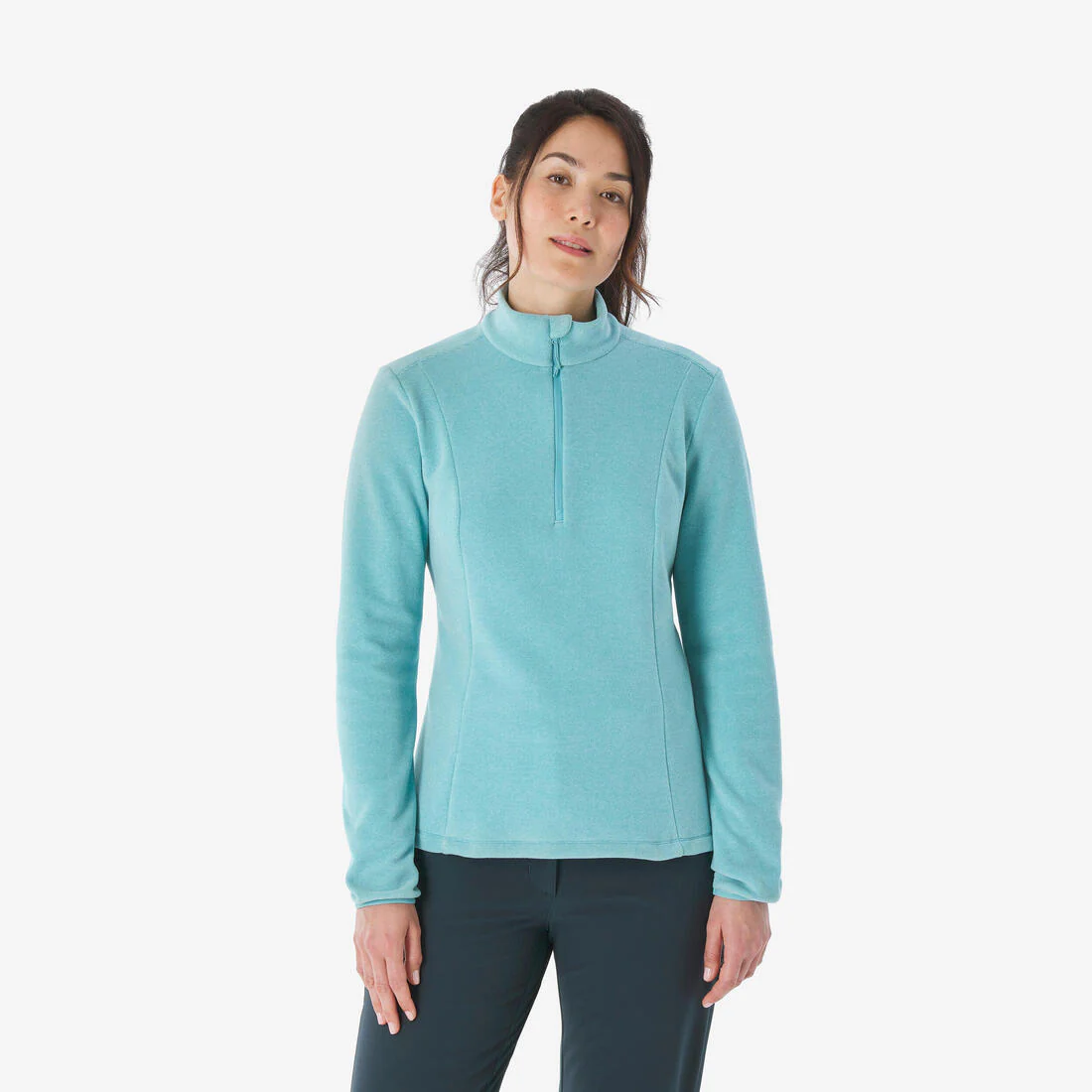 Forro polar senderismo montaña mujer MH100