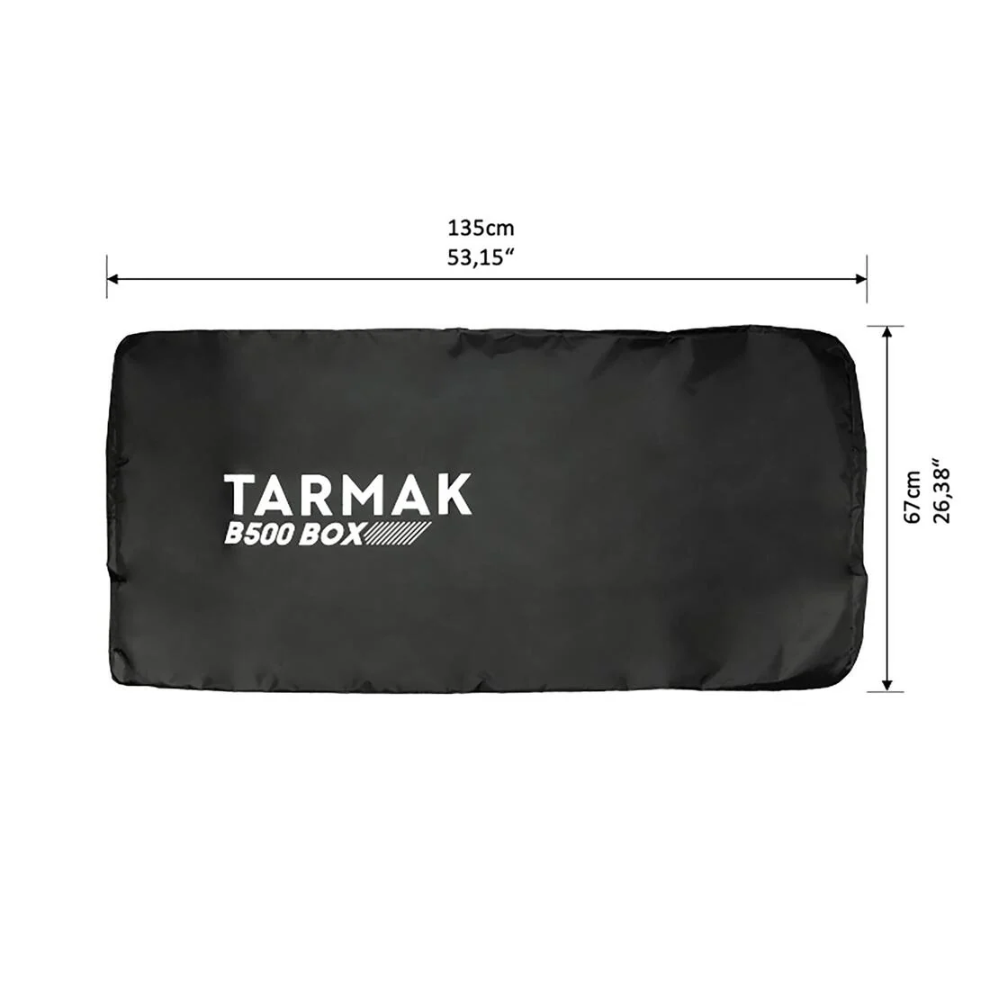 Funda de protección para canasta de básquetbol negra B500 Box - Image 3