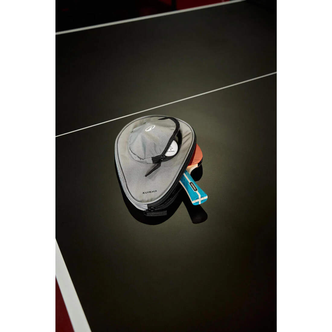 FUNDA DE RAQUETA DE PING PONG TTC 130 GRIS - Image 7