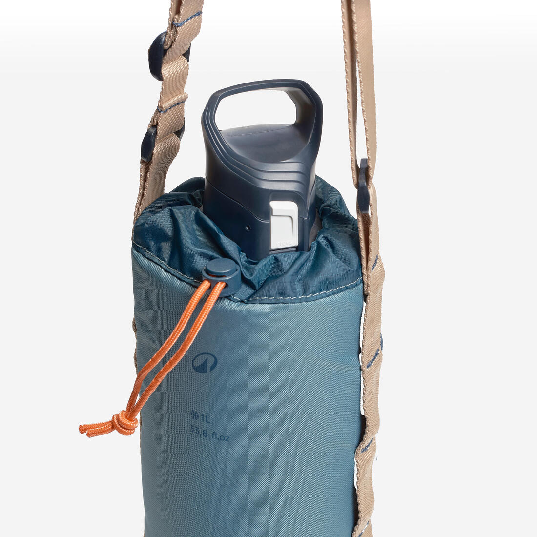 Funda de senderismo isotérmica para botella de hasta 1 L con bandolera - Image 2