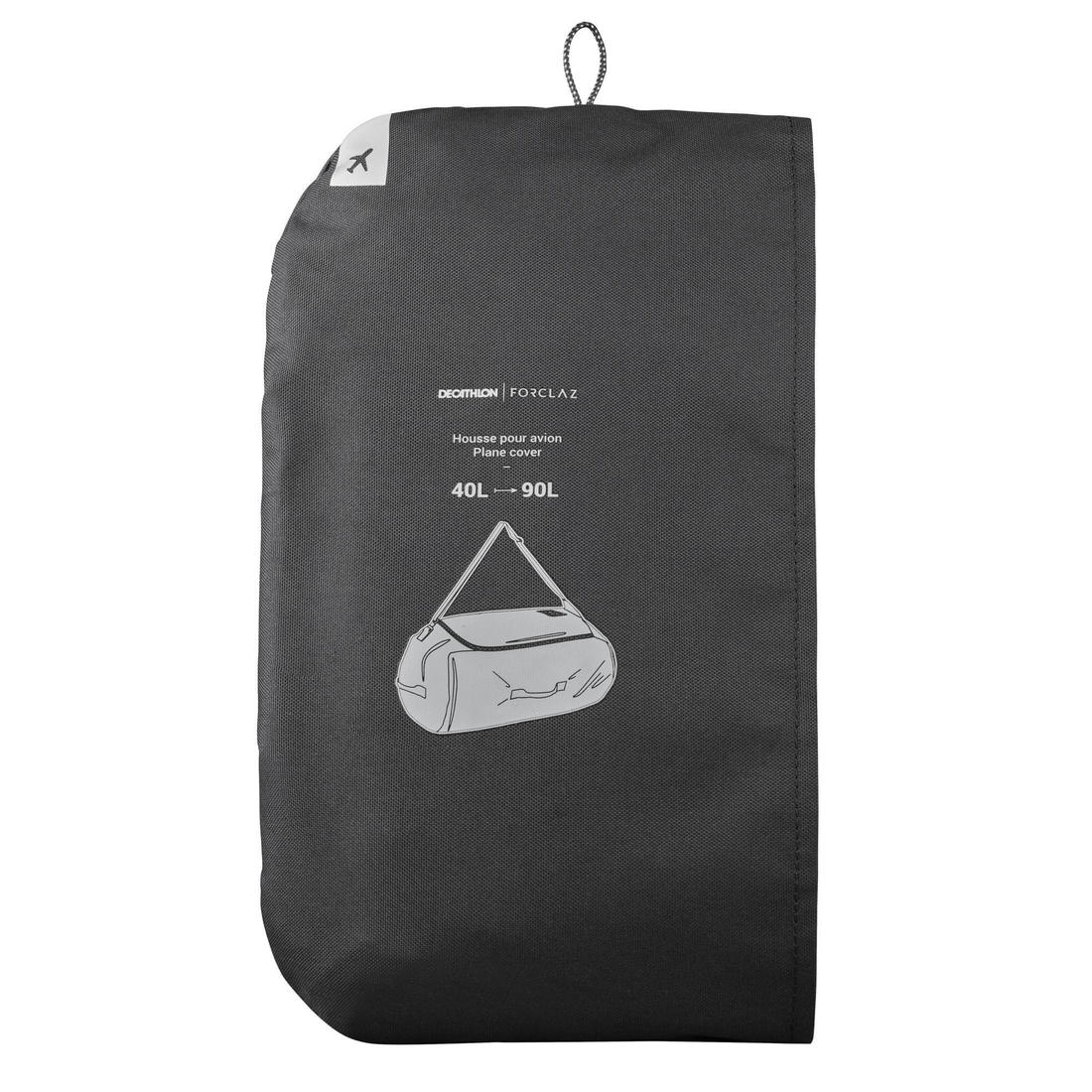 Funda de transporte avión TRAVEL - mochila de 40 a 90 litros - Image 3