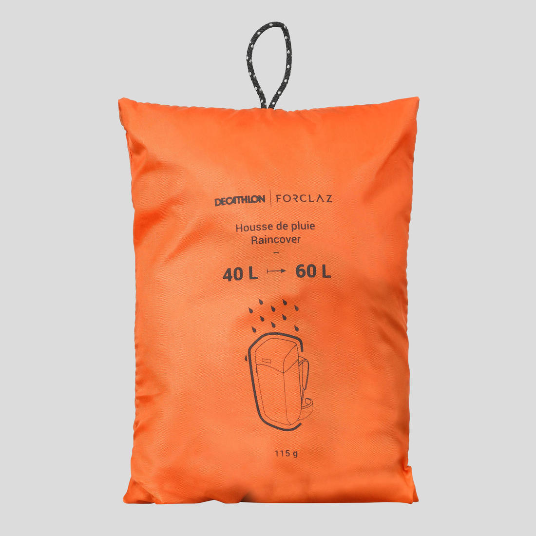 Funda impermeable básica para mochila de trekking - 40/60L - Image 3