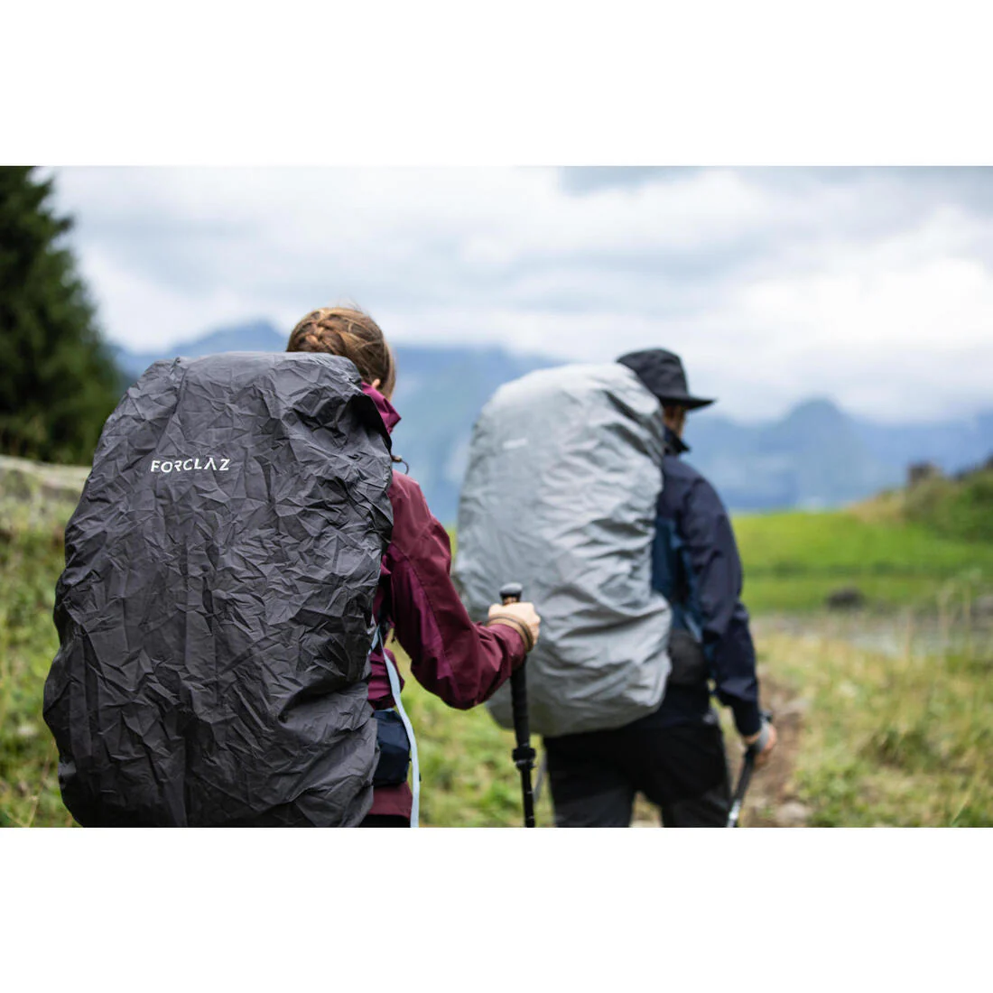 Funda impermeable básica para mochila de trekking - 70/100L - Image 4