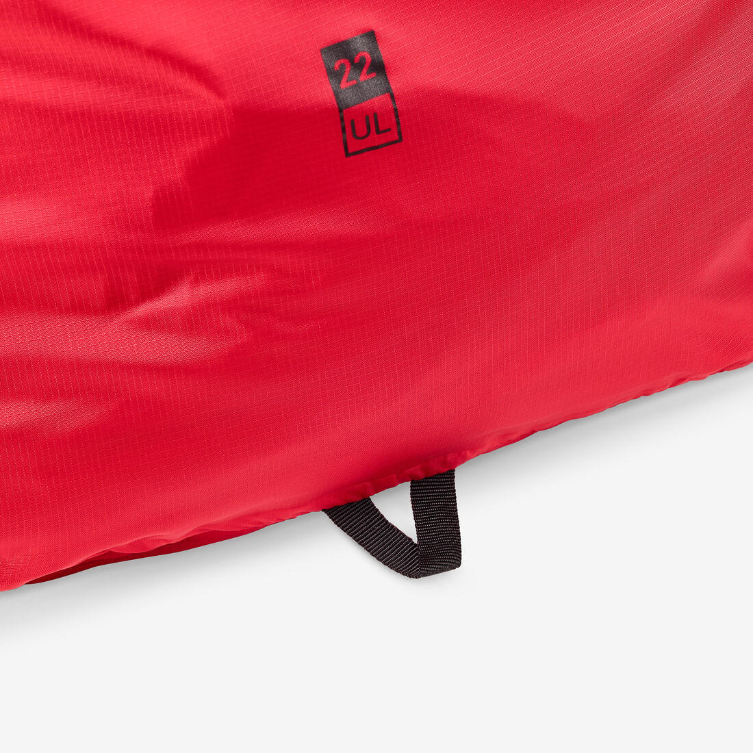 Funda impermeable de trekking ultraligera de 22 litros roja - Image 4