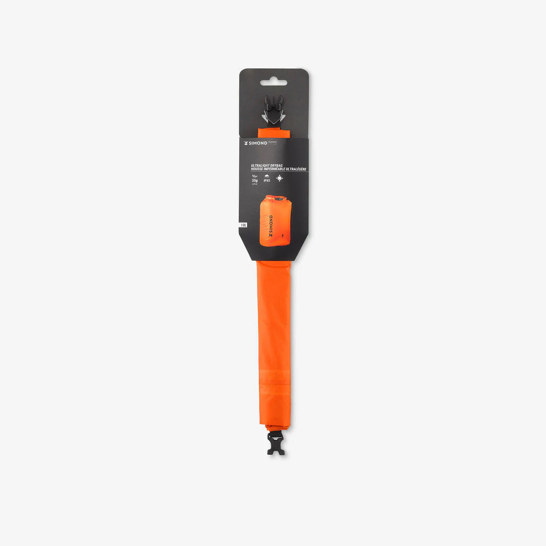 Funda impermeable ultraligera de 13 litros naranja - Image 6
