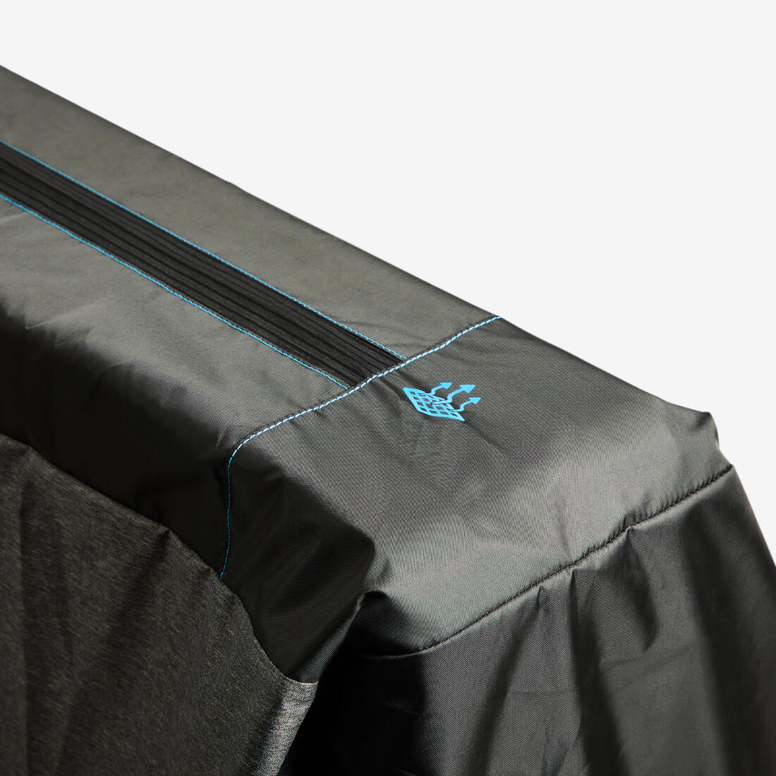 Funda para mesa de ping-pong de tamaño estándar plegada gris PPTC - Image 8