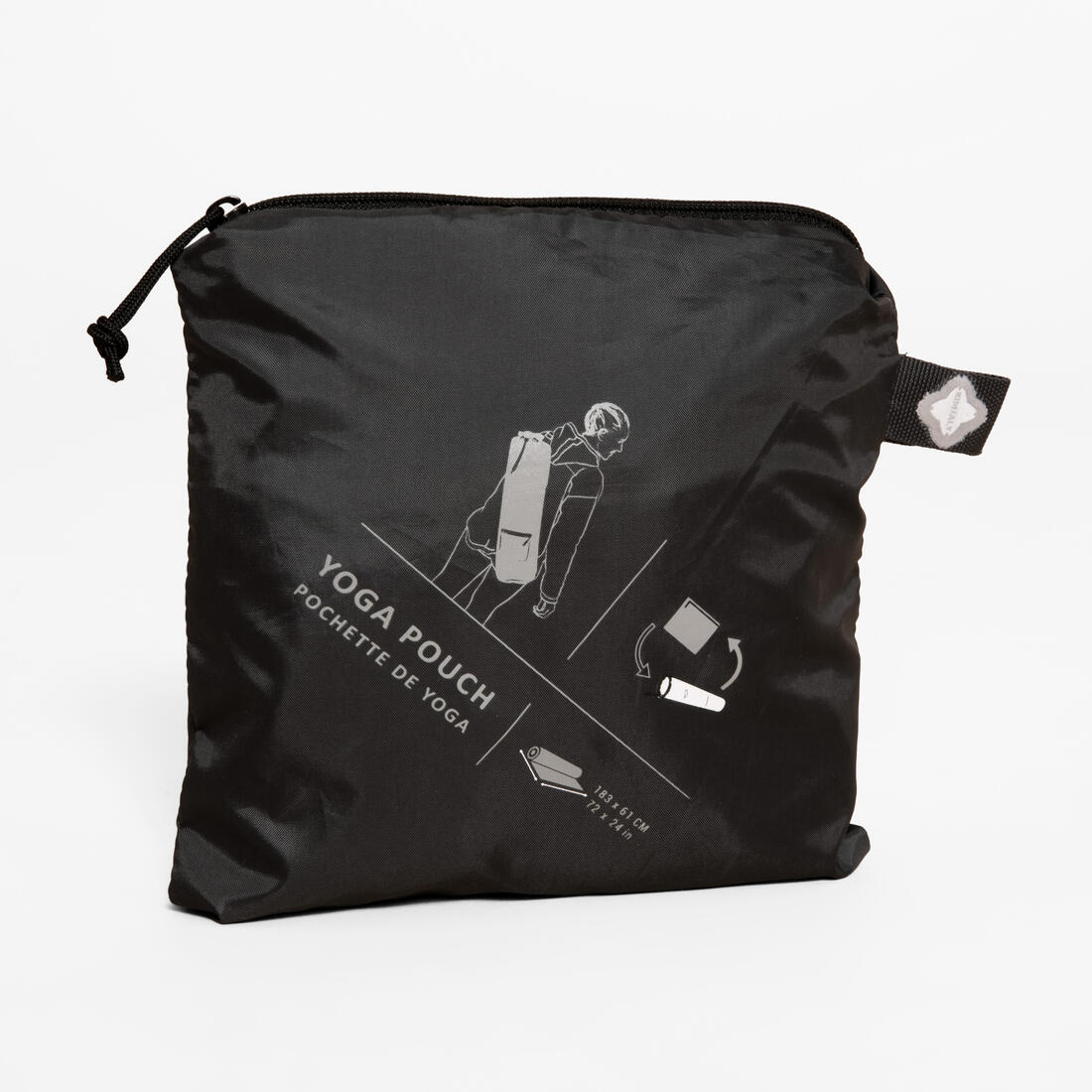Funda para tapete de yoga gris oscuro de 18 L - Image 3
