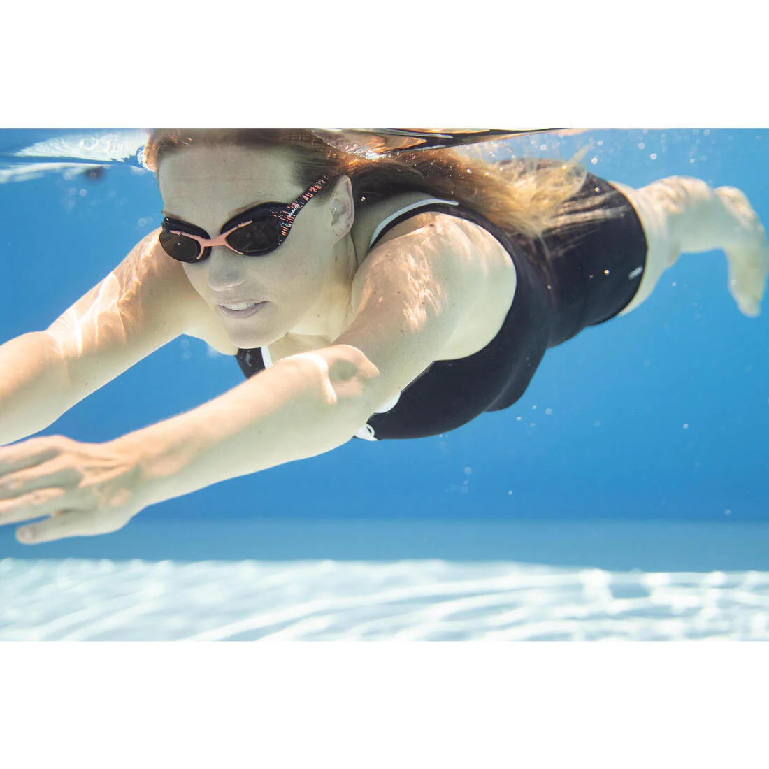 Gafas Natación Xbase Negro-Naranja Cristales Tintados Talla L - Image 12
