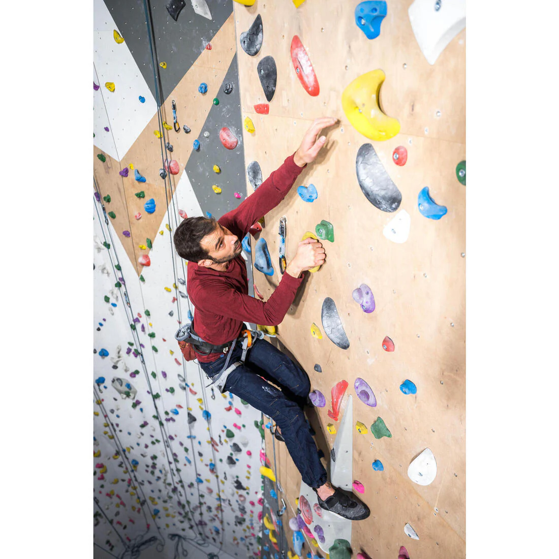Gatas de escalada grises First Klimb - Image 9
