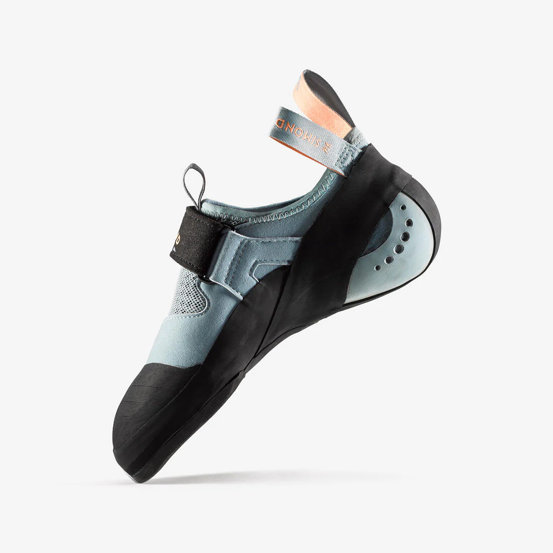 Gatas de escalada técnicas y flexibles grises para mujer Vertika Soft - Image 7