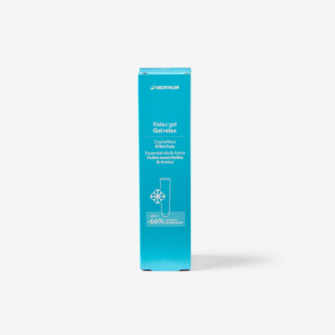 Gel de masaje relajante natural con efecto frío de 100 ml
