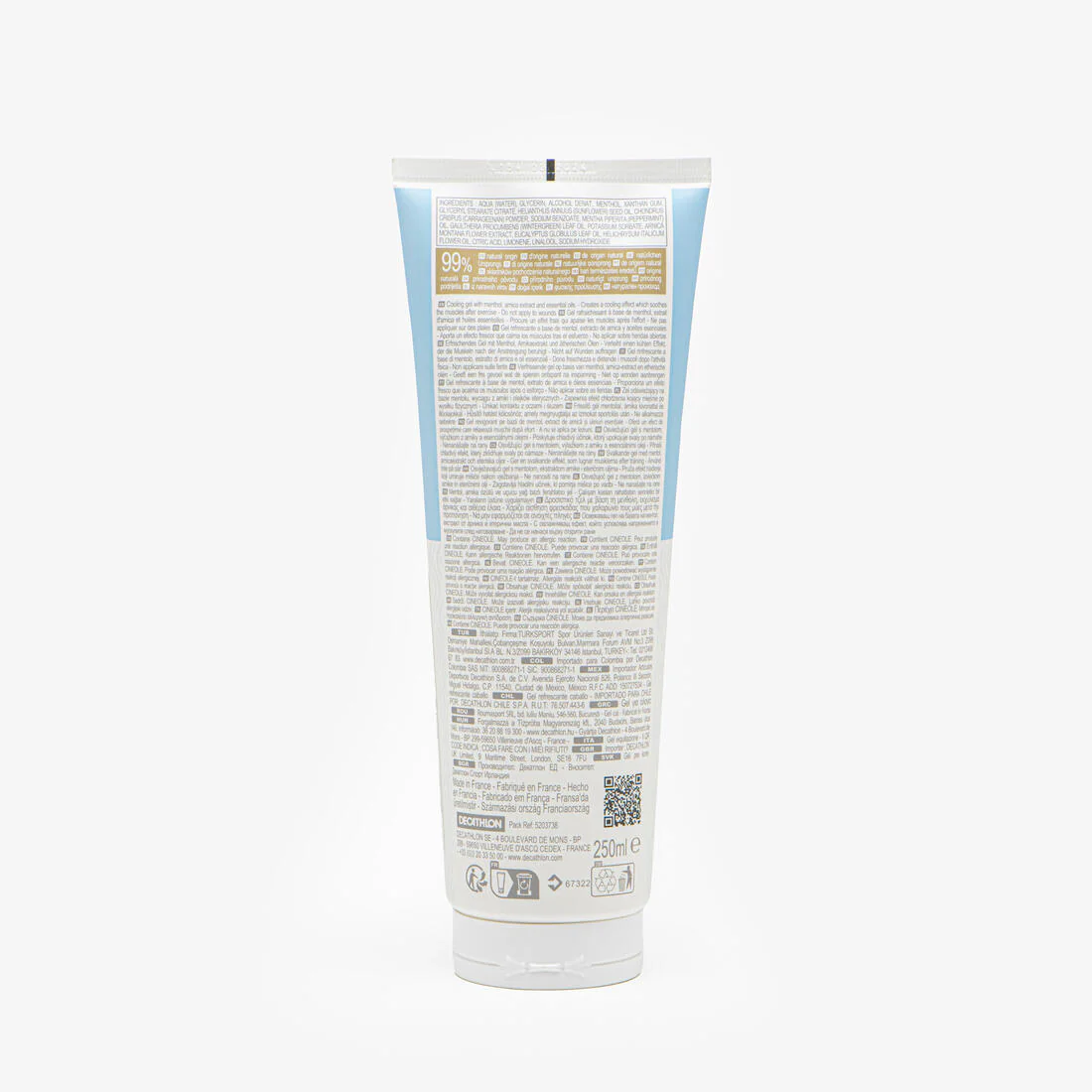 Gel refrescante natural para caballo/poni de 250 ml Cool Gel - Image 2