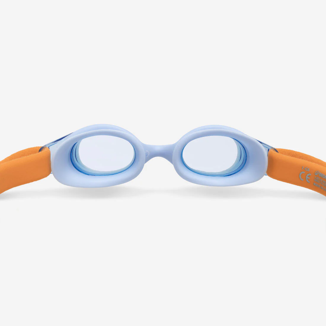Goggles de natación amarillos con cristales tintados azules Kuwee - Image 16