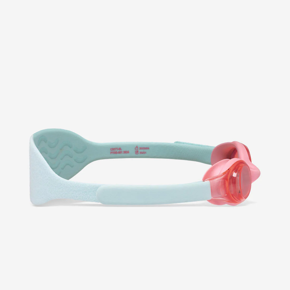 Goggles de natación amarillos con cristales tintados azules Kuwee - Image 19
