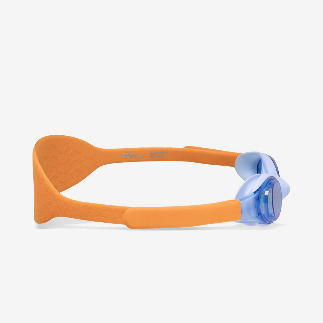 Goggles de natación amarillos con cristales tintados azules Kuwee - Image 20
