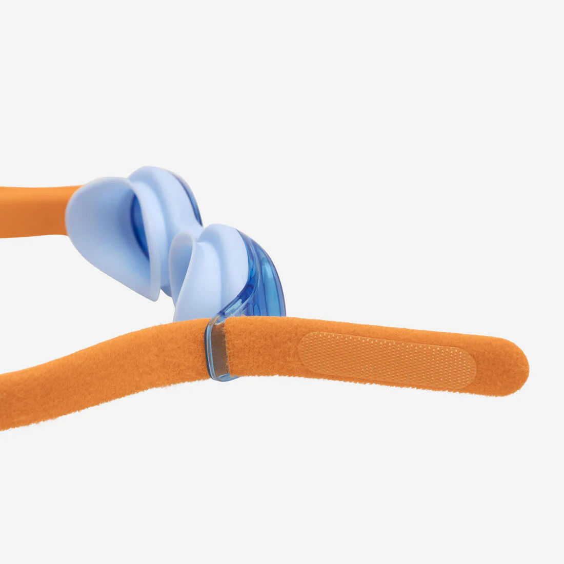 Goggles de natación amarillos con cristales tintados azules Kuwee - Image 7