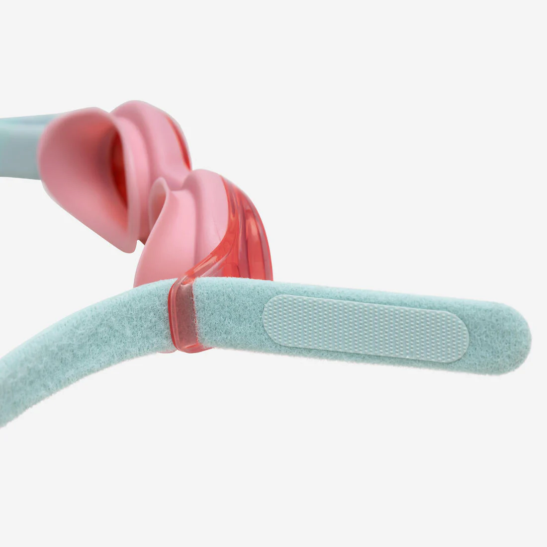 Goggles de natación amarillos con cristales tintados azules Kuwee - Image 8