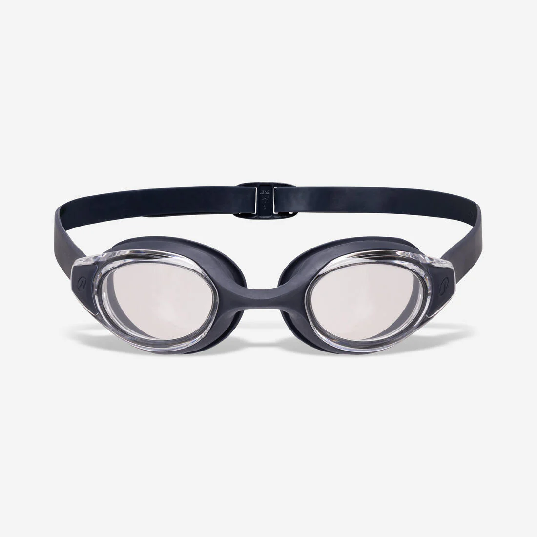 Goggles de natación azul oscuro con cristales claros unitalla Ready - Image 2