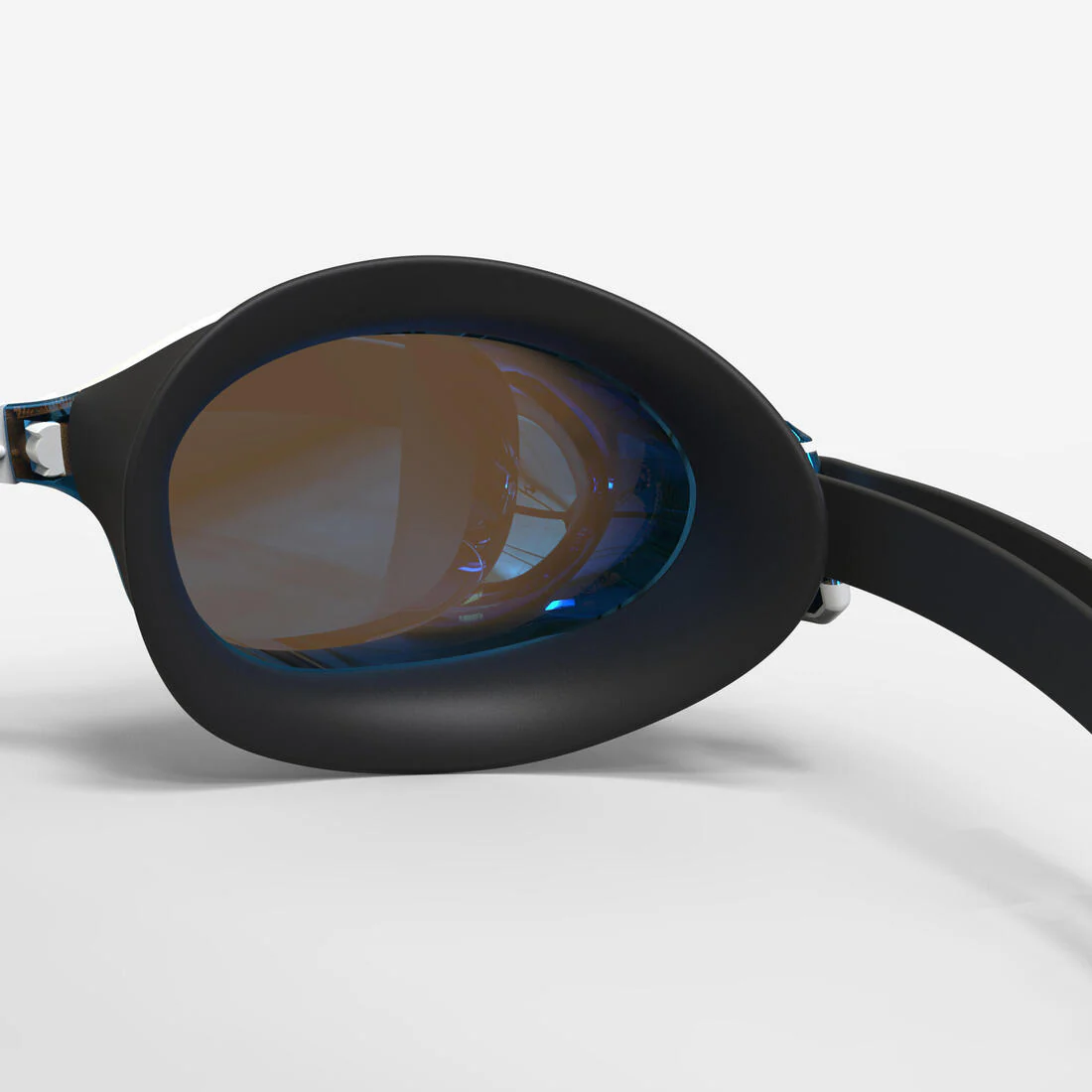 Goggles de natación con cristales ahumados antivaho negros unitalla Bfast - Image 22